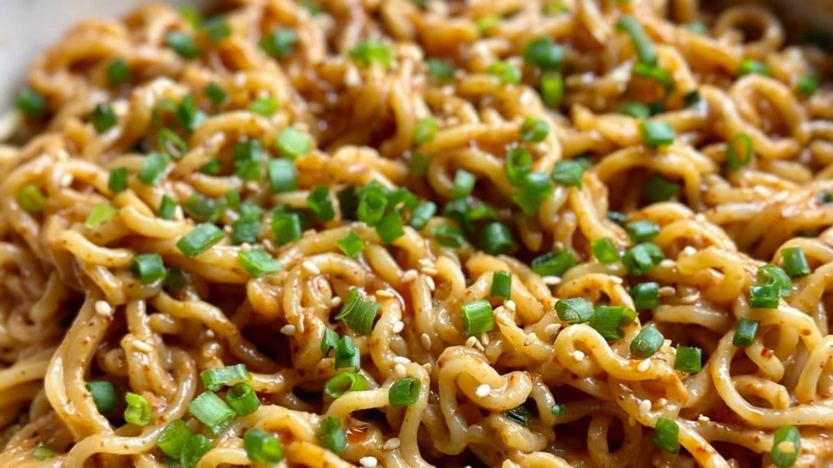 Chili Peanut Noodles – 14-Minute Recipe