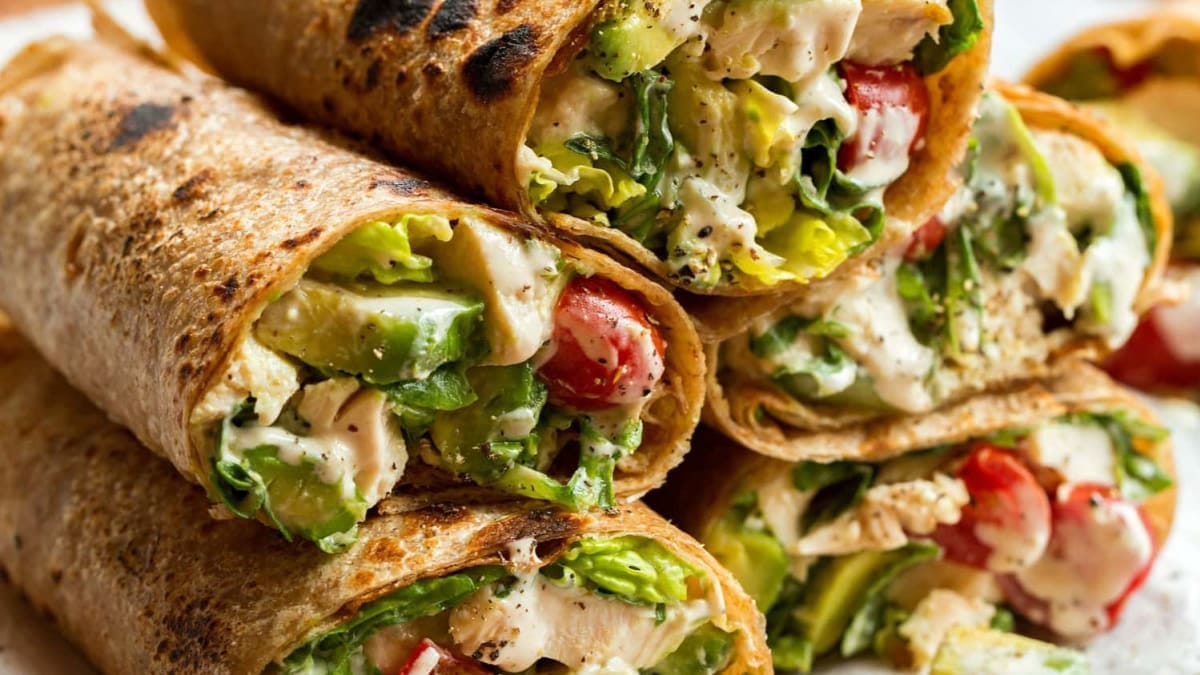 Chicken Caesar Wrap – 30-Minute Recipe