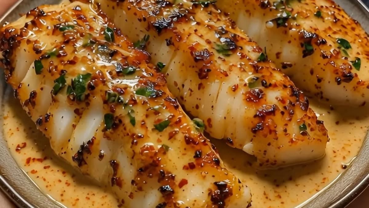 Garlic Butter Cod Strips – 25-Minute Recipe