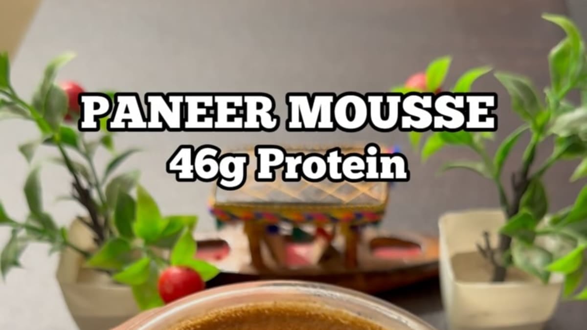 High-Protein Paneer Chocolate Mousse Recipe
