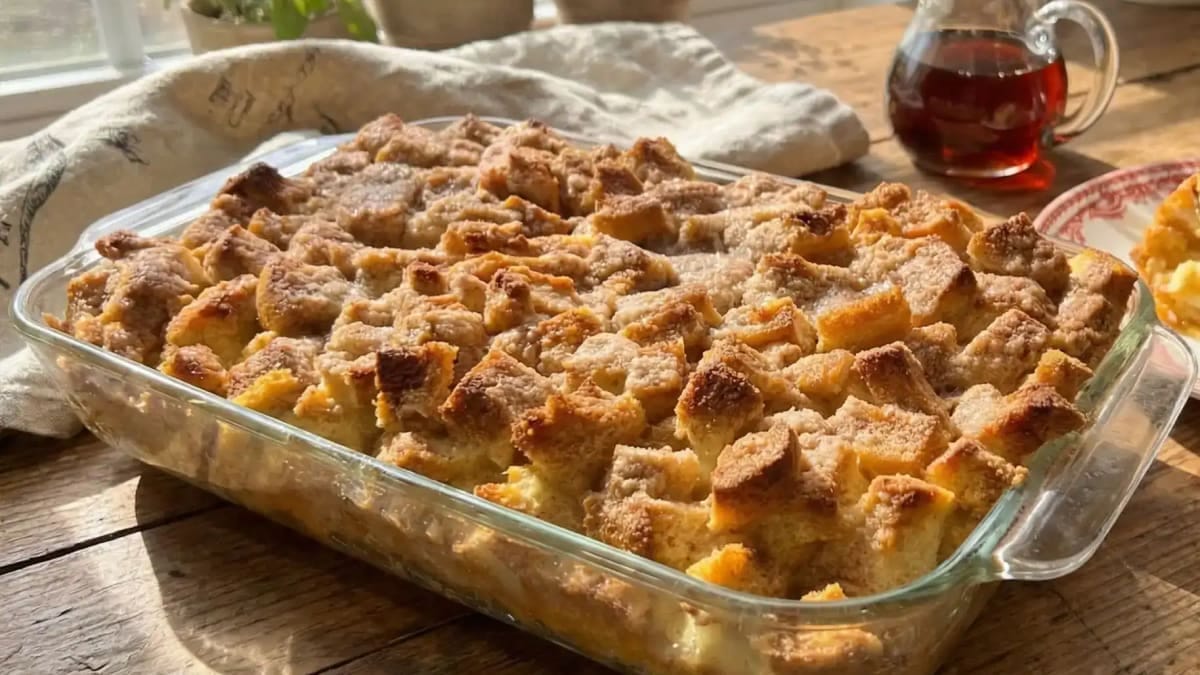 French Toast Casserole – 70-Minute Recipe