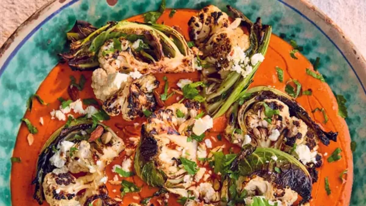 Romesco Cauliflower – 55-Minute Recipe