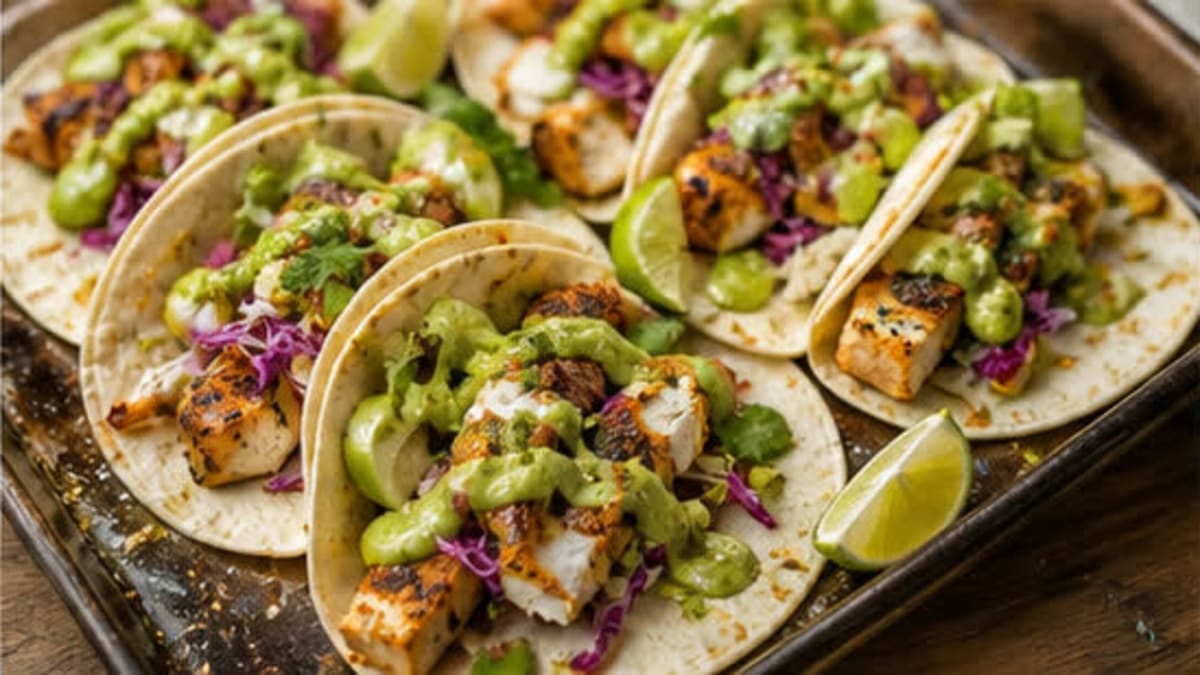 Sheet Pan Fish Tacos – Sheet Pan Recipe