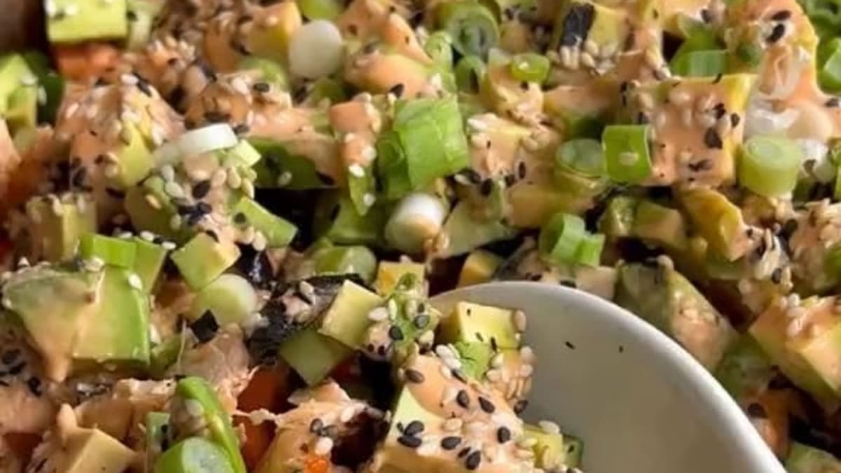 Baked Salmon Sushi Bowl – 35-Minute Recipe