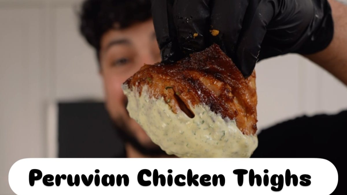 Peruvian‑Style Chicken Thighs with Aji Verde – 50-Minute Recipe