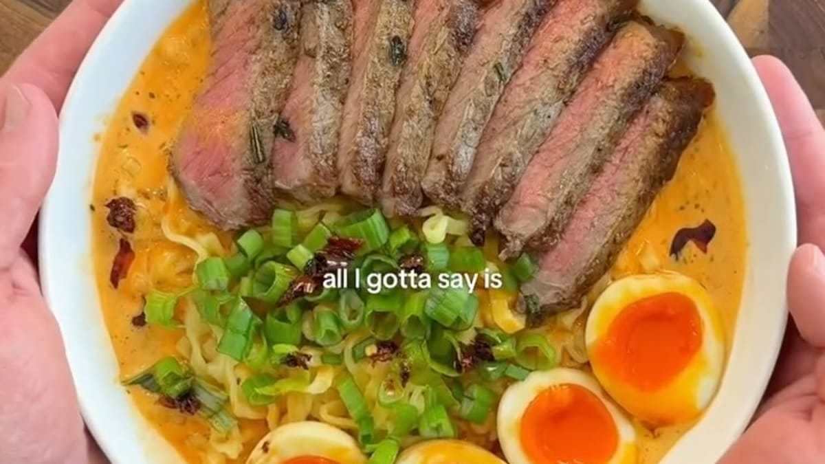 Creamy Ramen with Steak – 35-Minute Recipe