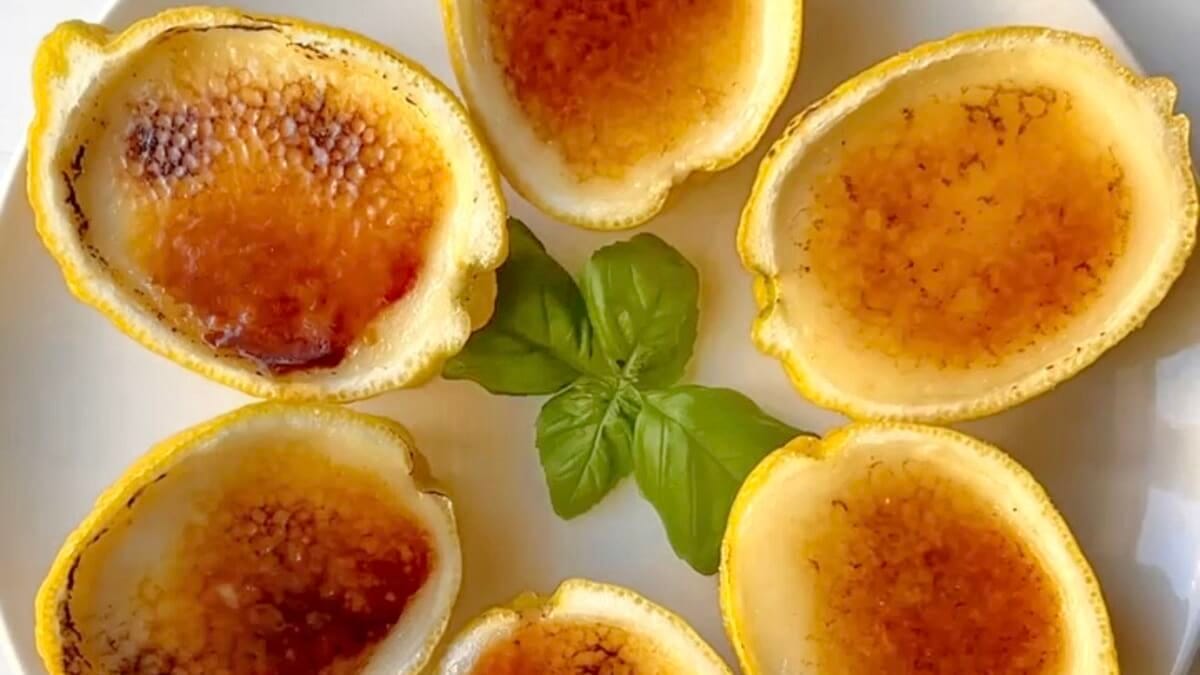 Lemon Posset Brûlée – 15-Minute Recipe