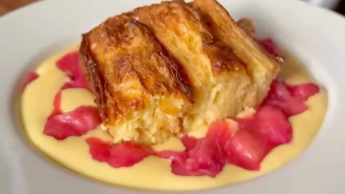 Ginger and Croissant Pudding – 35-Minute Recipe