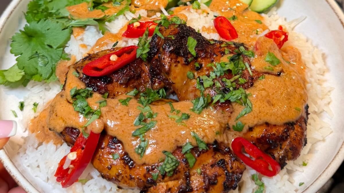 Malaysian-Inspired Sambal Satay Chicken – 50-Minute Recipe