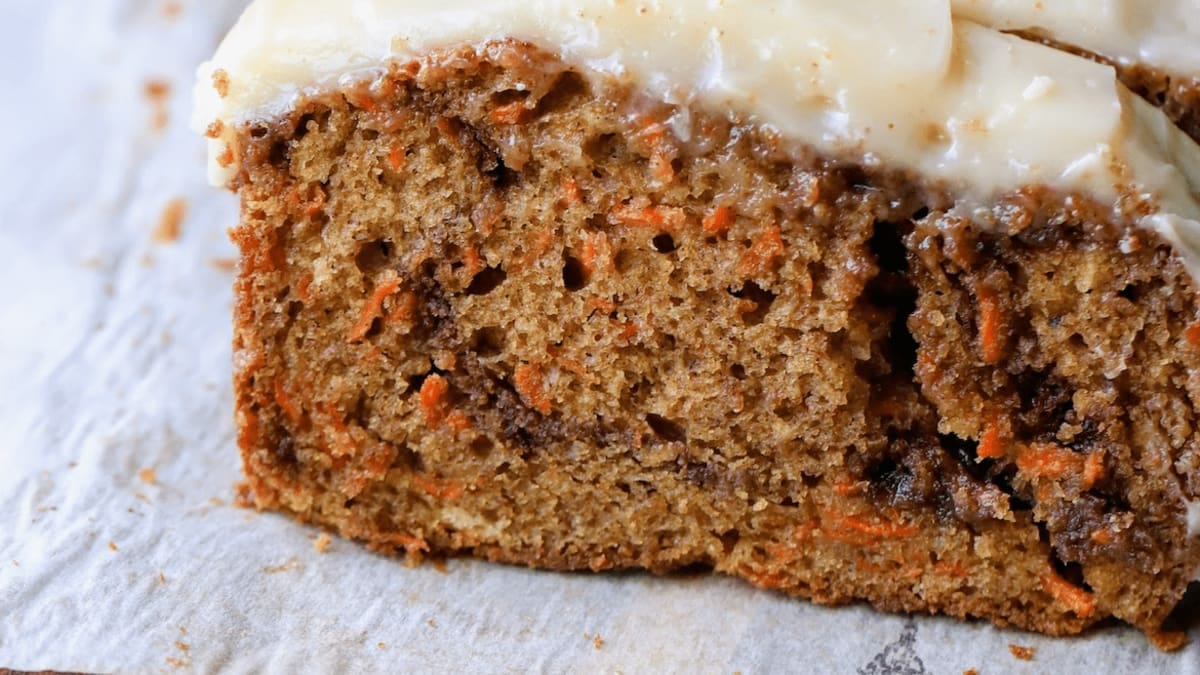 Cinnamon Roll Carrot Cake Bread – 75-Minute Recipe