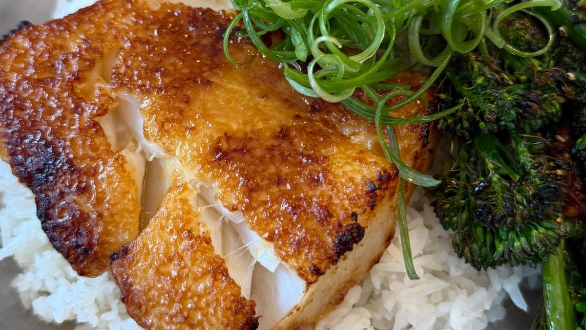 Miso Butter Cod with Sushi Rice – 30-Minute Recipe