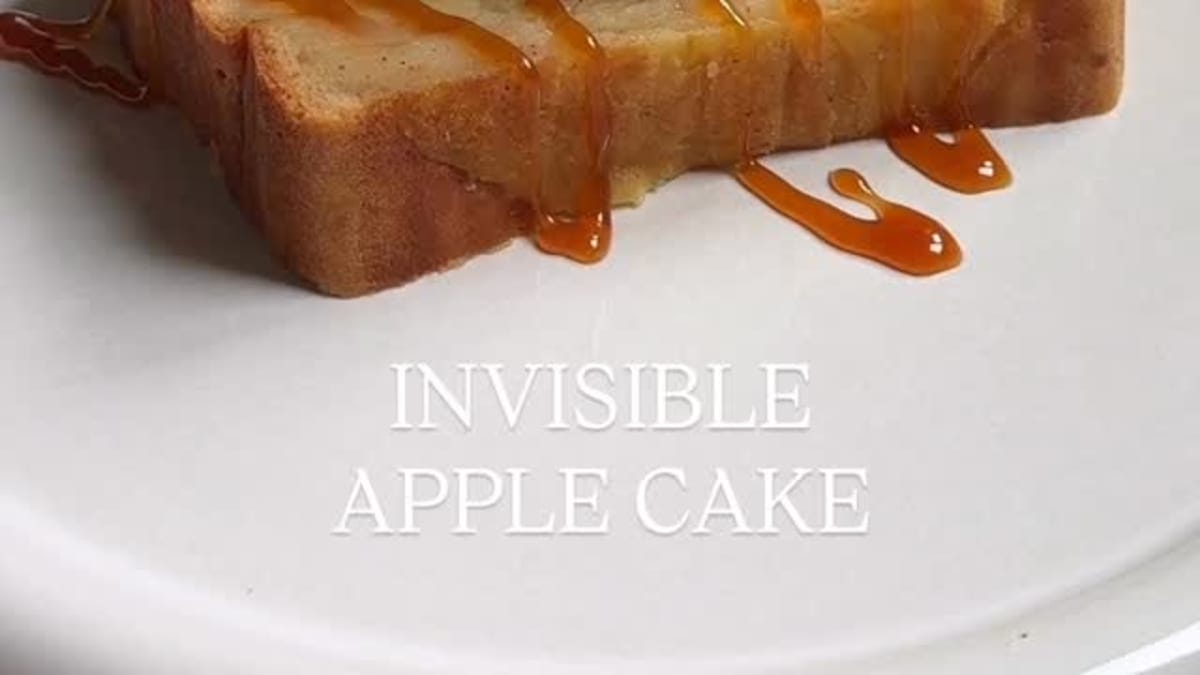 Invisible Apple Cake – 95-Minute Recipe