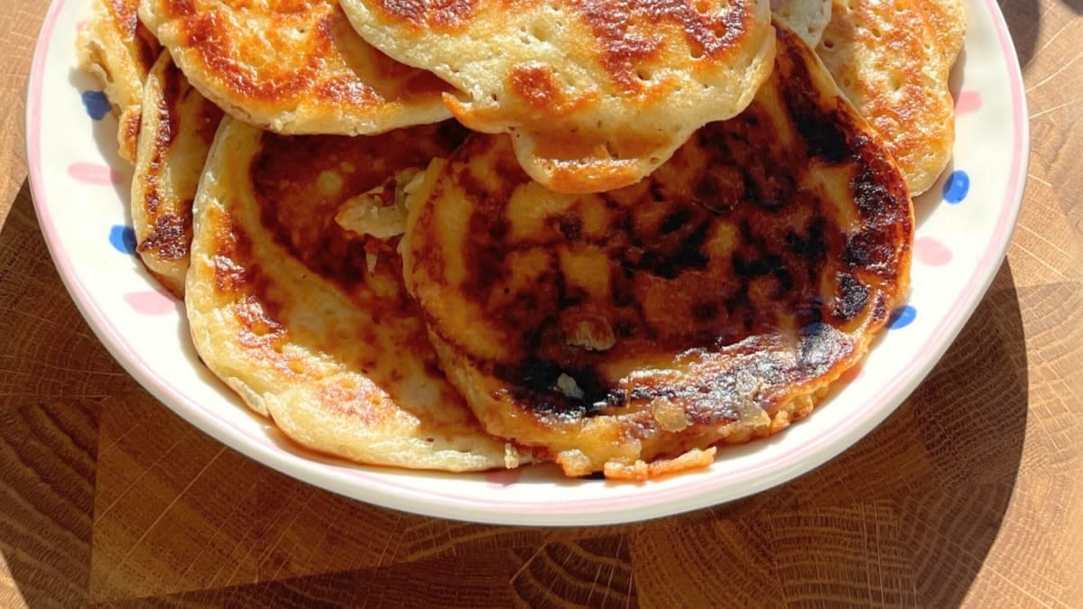 Turkish Fluffy Pancakes – 25-Minute Recipe