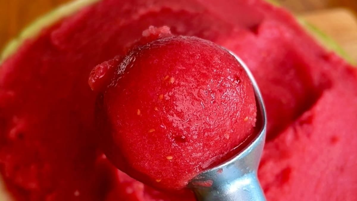 Watermelon Sorbet Recipe