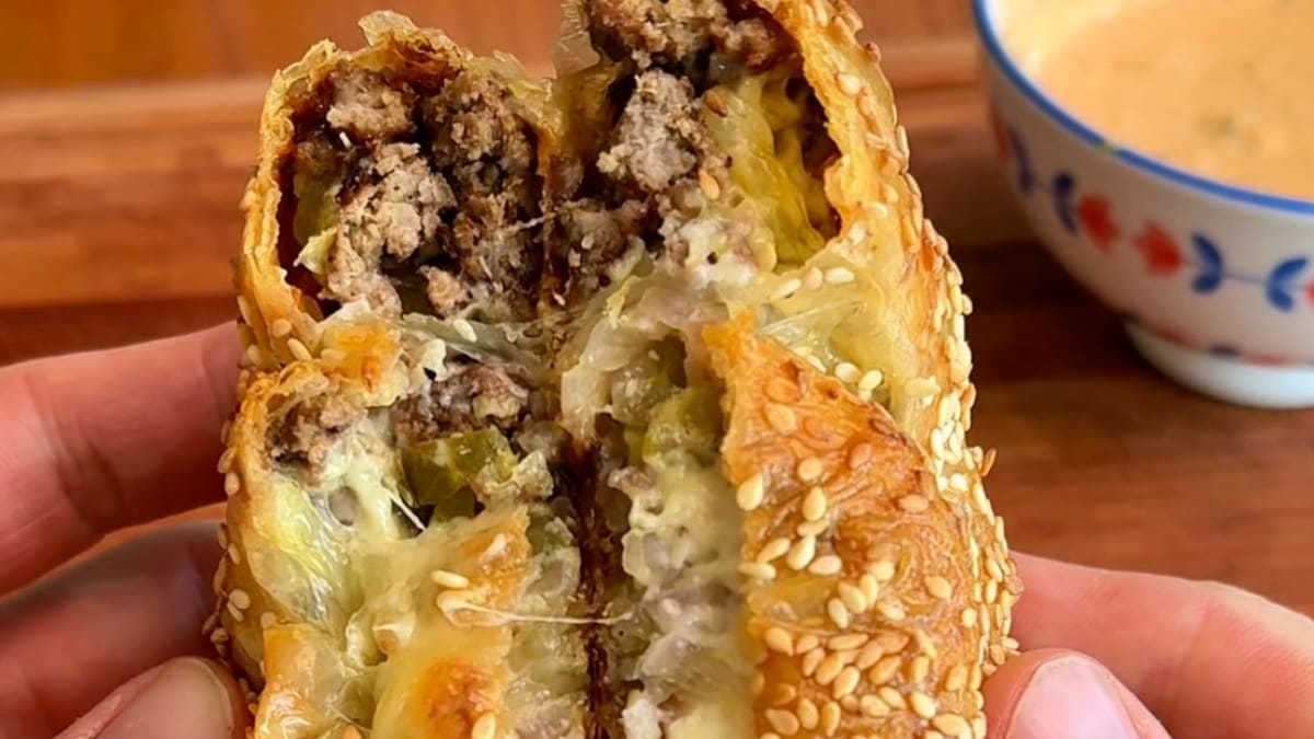 Rice Paper Big Mac Spirals – 25-Minute Recipe