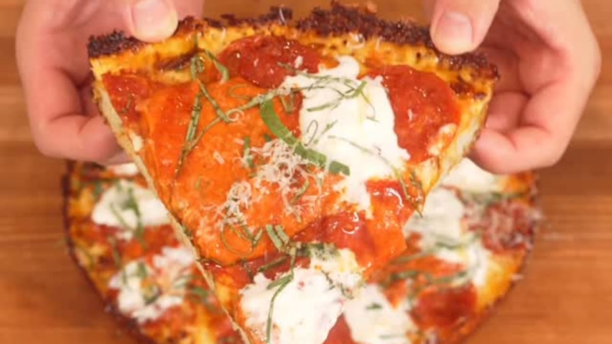 Sesame Crust Pizza – 35-Minute Recipe