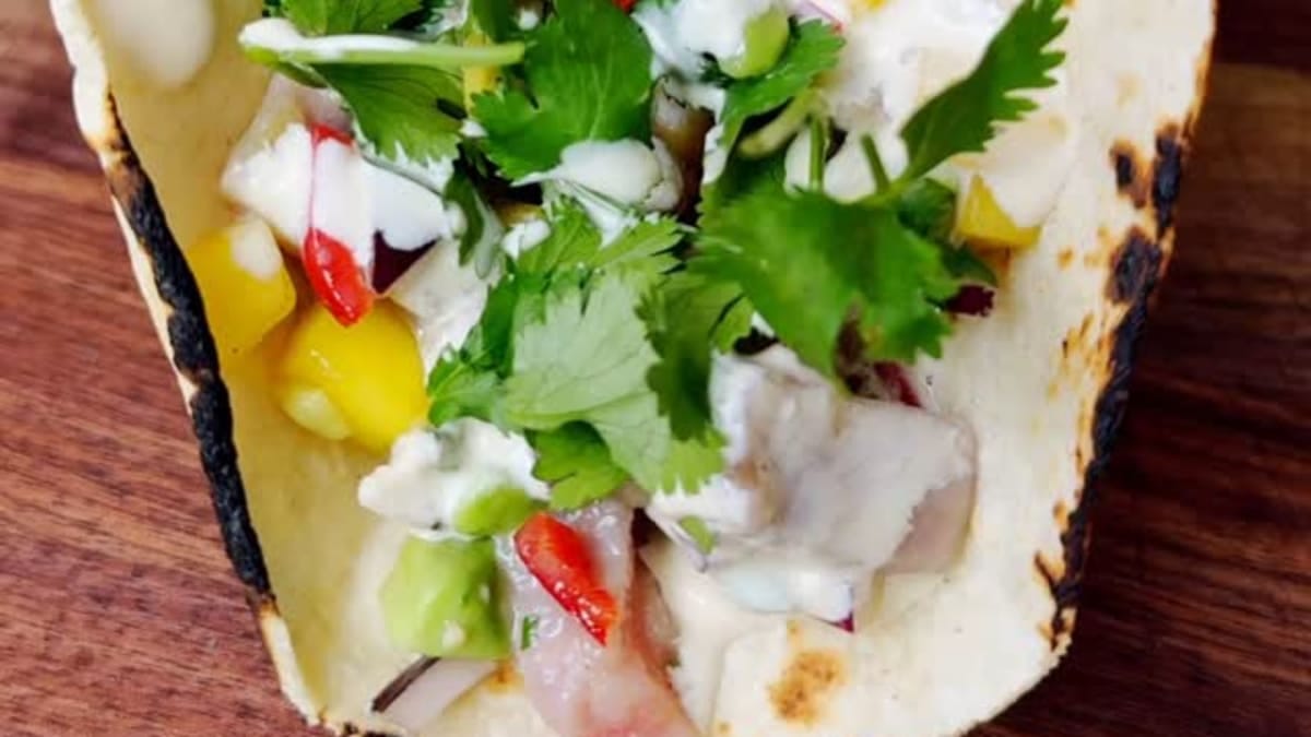Tropical Tuna Ceviche Tacos – No-Cook Recipe