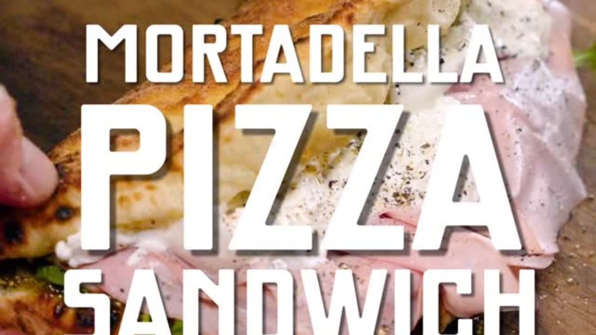 Mortadella Pizza Sandwich – 50-Minute Recipe