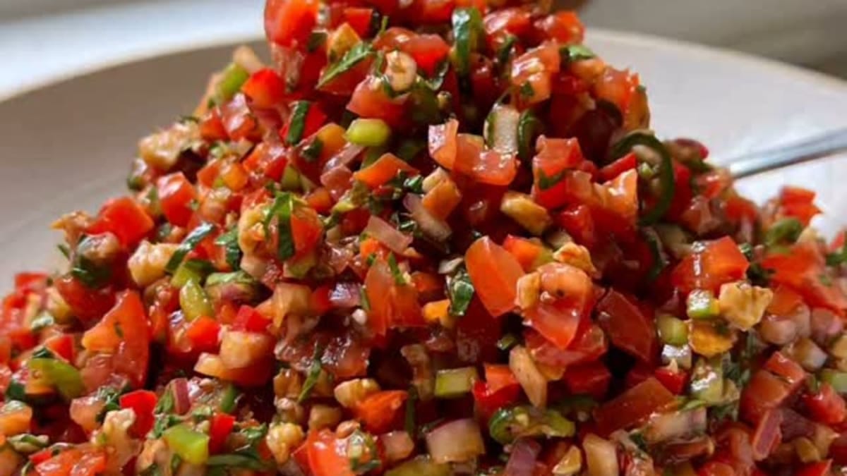 Spicy Turkish Salad Recipe