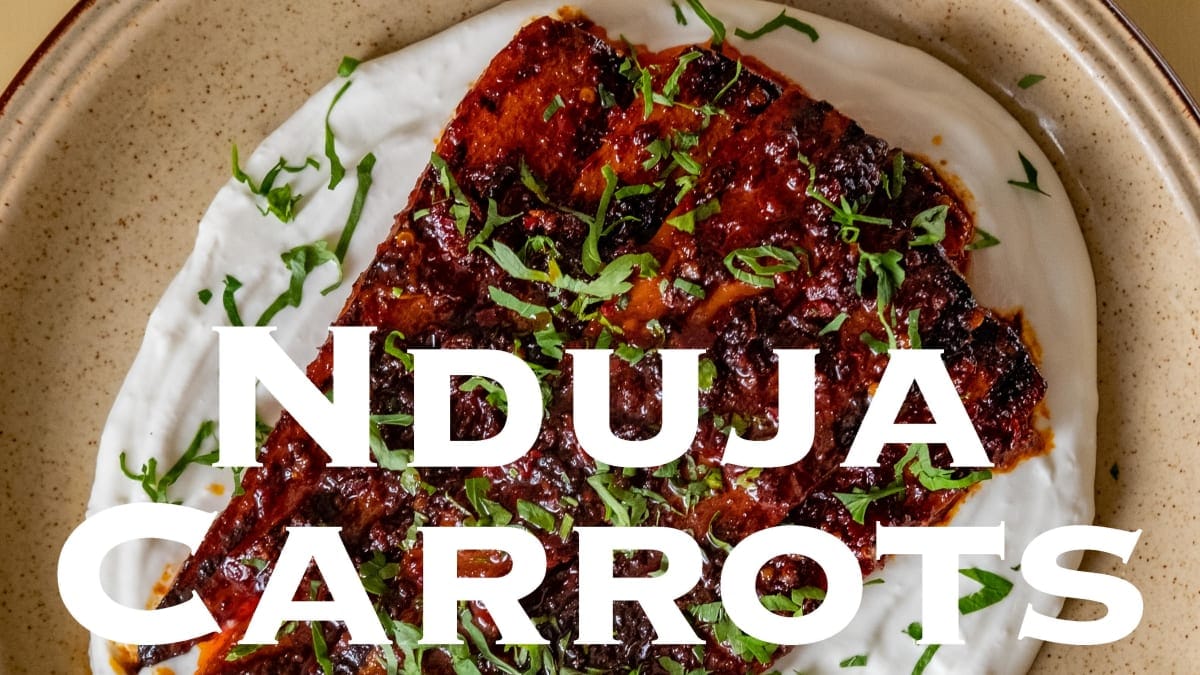 Nduja and Orange Carrots – 25-Minute Recipe