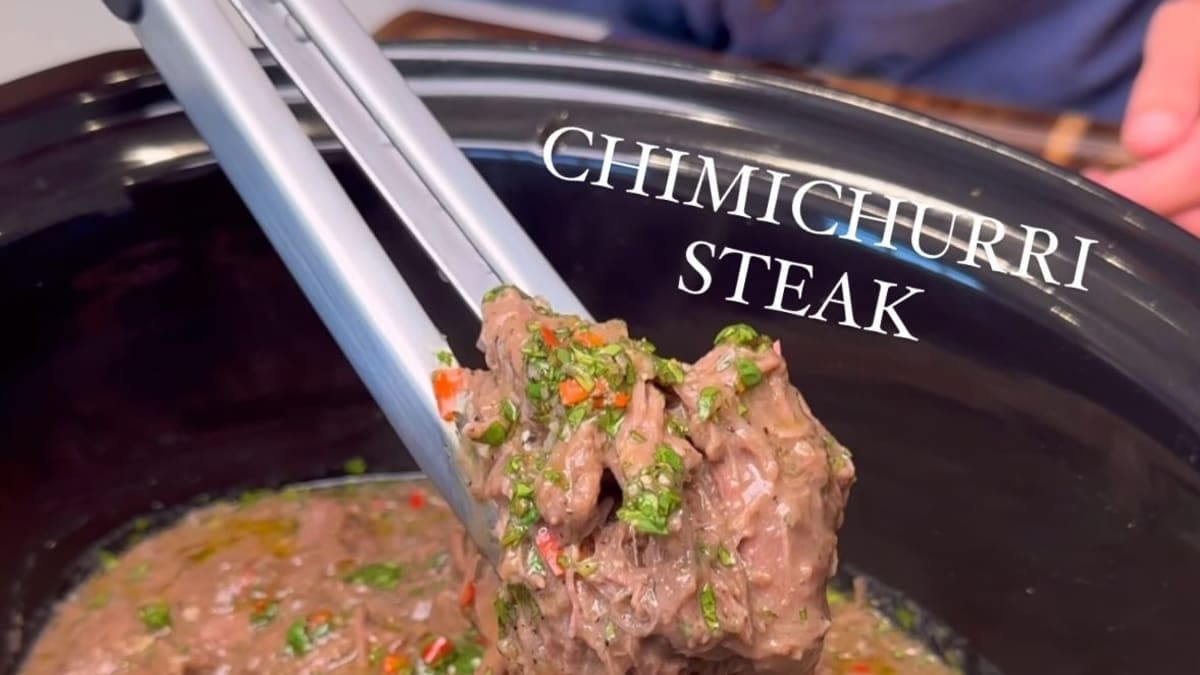 Chimichurri Steak with Yellow Rice – 495-Minute Recipe