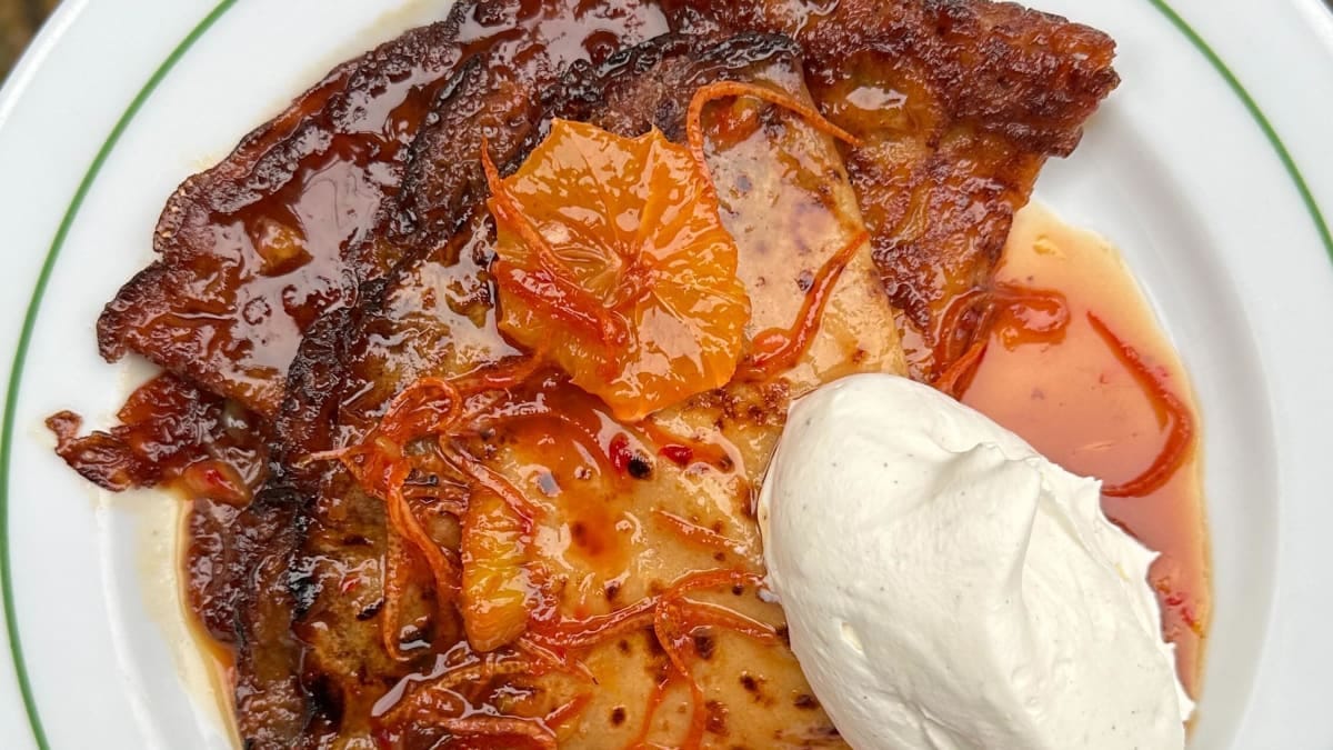 Blood Orange Crêpe Suzette – 30-Minute Recipe