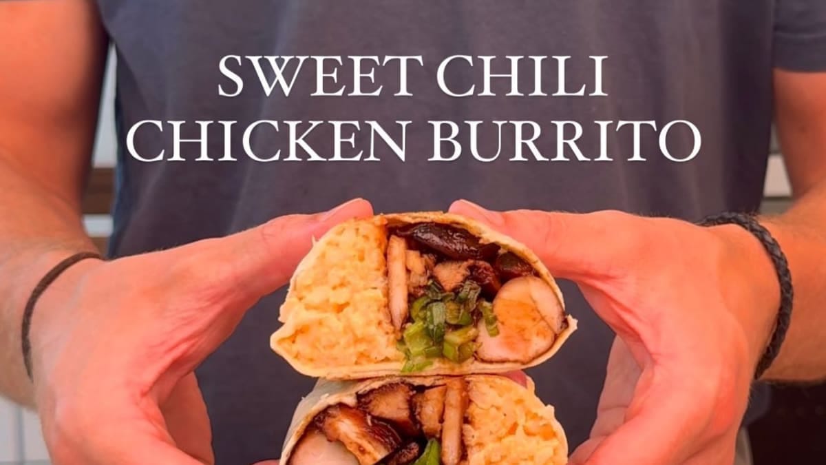Sweet Chili Chicken Burrito – 75-Minute Recipe