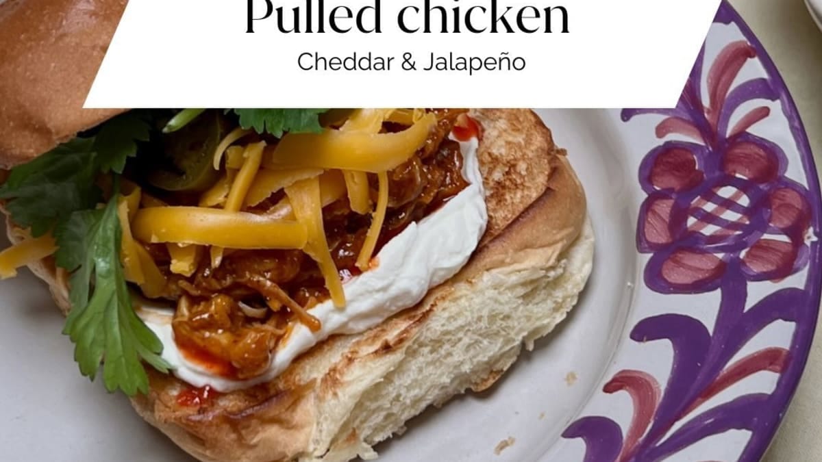 Pulled Chicken Sandwich – 115-Minute Recipe
