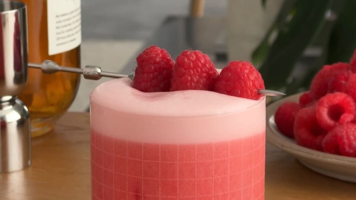 Raspberry Sour Cocktail Recipe