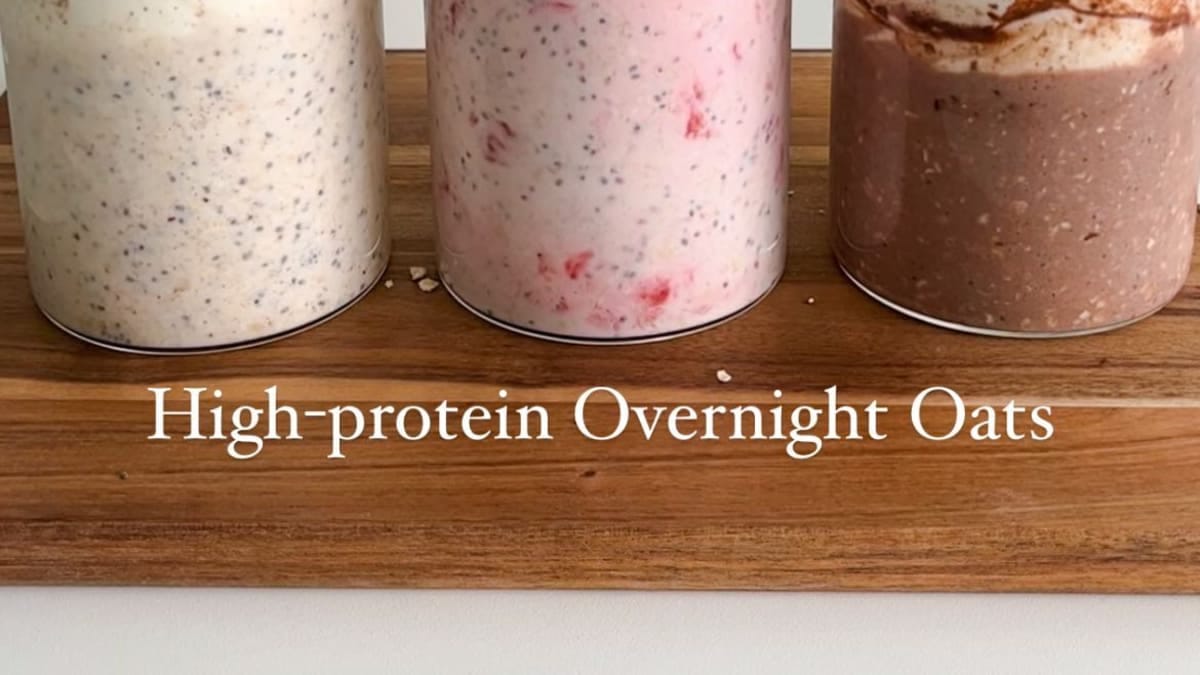 High-Protein Overnight Oats Recipe