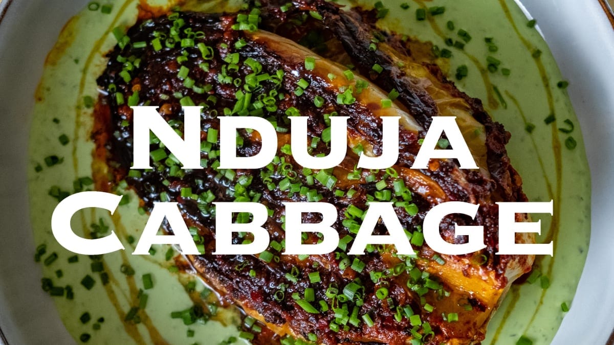 Nduja Cabbage – 50-Minute Recipe