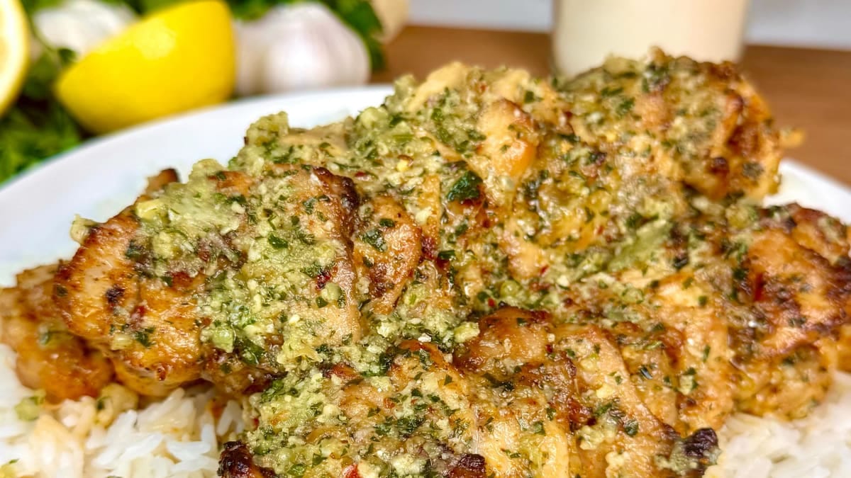 15‑Minute Garlic Parmesan Chicken Skewers – Air Fryer Recipe