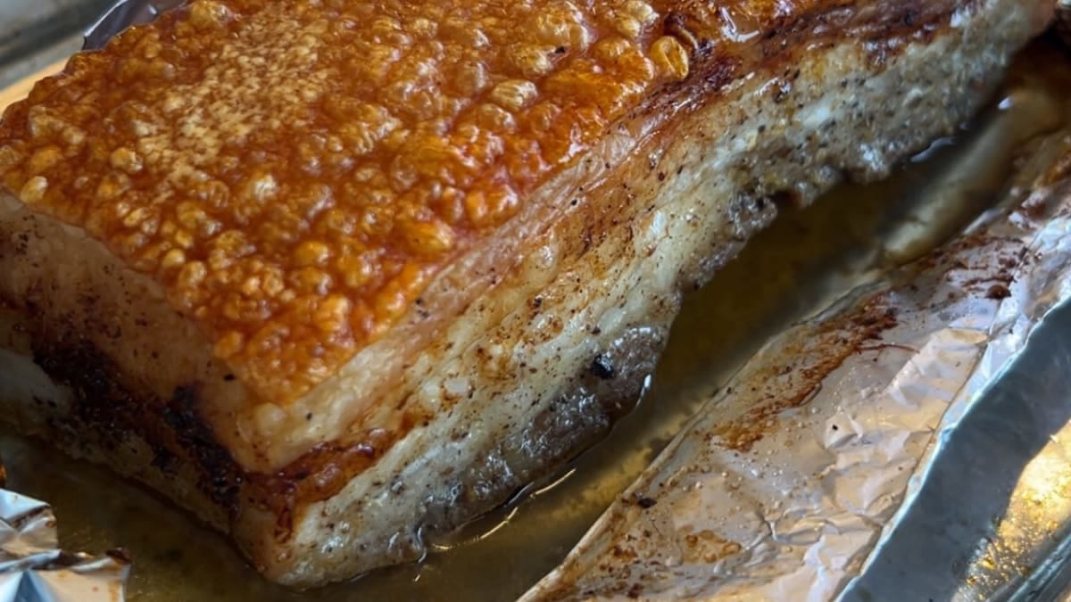 Crispy Pork Belly – 140-Minute Recipe
