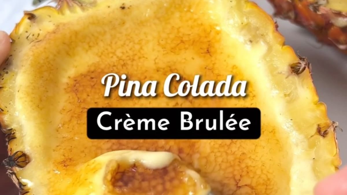 Pineapple Crème Brûlée – 25-Minute Recipe