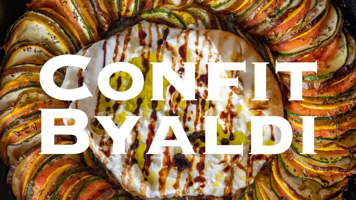 Confit Byaldi – 50-Minute Recipe