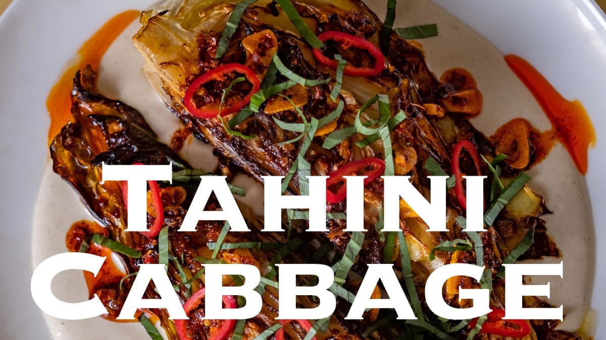 Charred Hispi Cabbage – Tom Jarmey 35-Minute Recipe