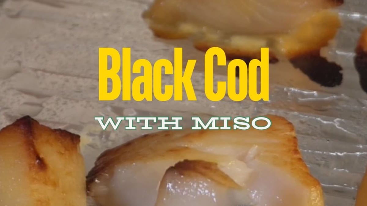 Wild Black Cod with Miso Marinade – 35-Minute Recipe