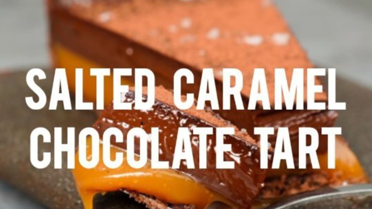 Salted Caramel and Chocolate Tart – 65-Minute Recipe