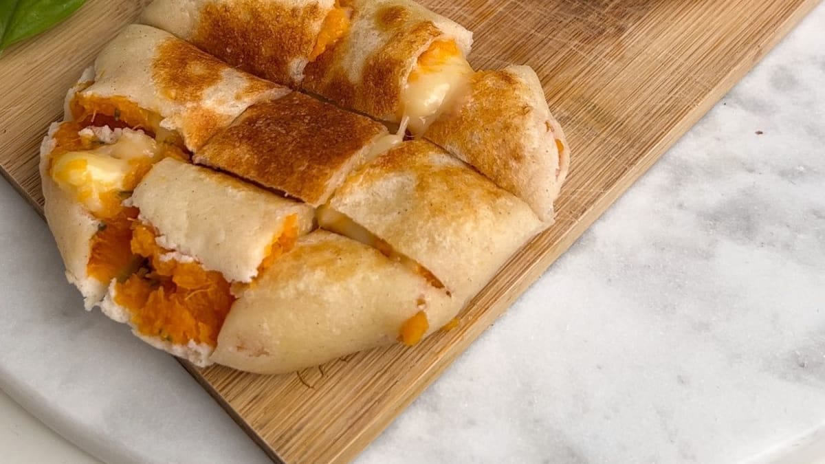 Sweet Potato & Cheese Focaccia Bites – 35-Minute Recipe