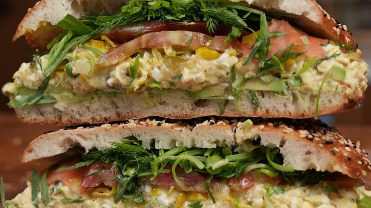 Russian‑Iranian Chicken Salad Sandwich – 80-Minute Recipe