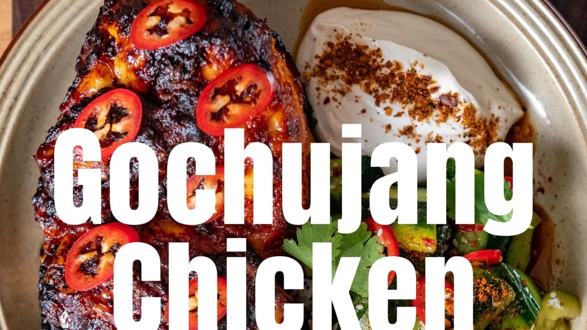 Gochujang‑Marinated Chicken – Air Fryer 50‑Minute Recipe