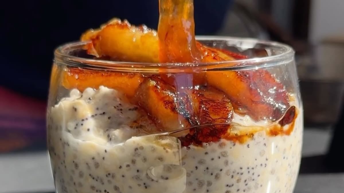 Caramelised Banana Overnight Oats – 15-Minute Recipe