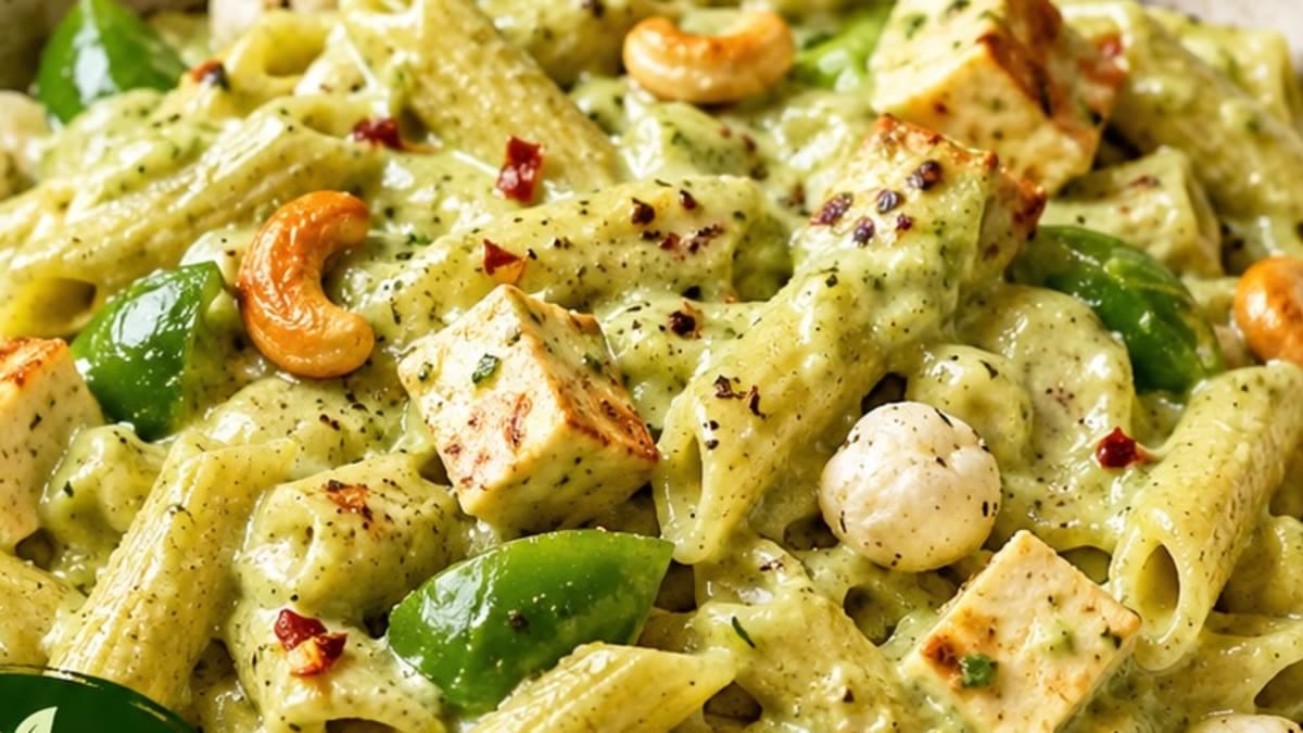 Creamy Hidden Veggie Protein Pasta – 35-Minute Recipe
