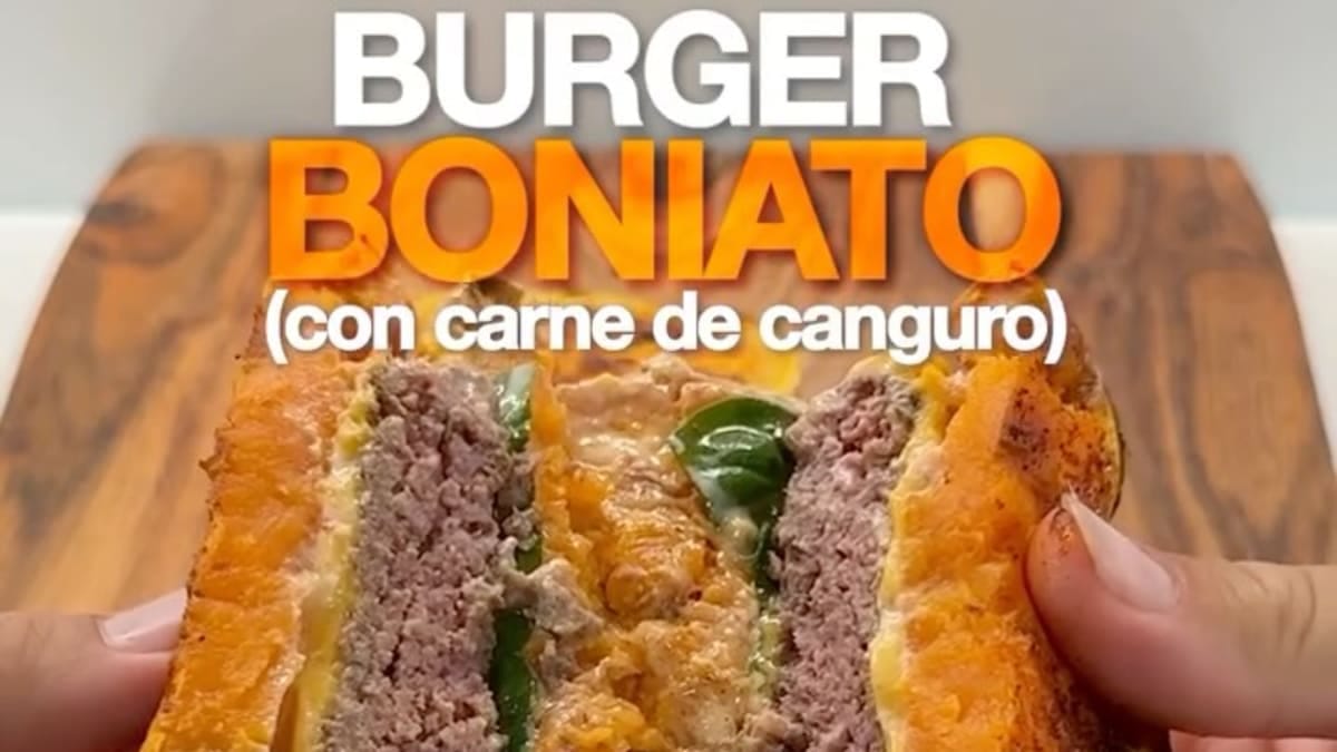 Sweet Potato & Kangaroo Burger – 40-Minute Recipe