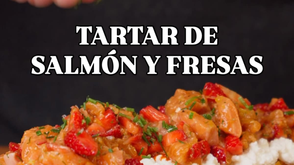 Salmon and Strawberry Tartare Recipe