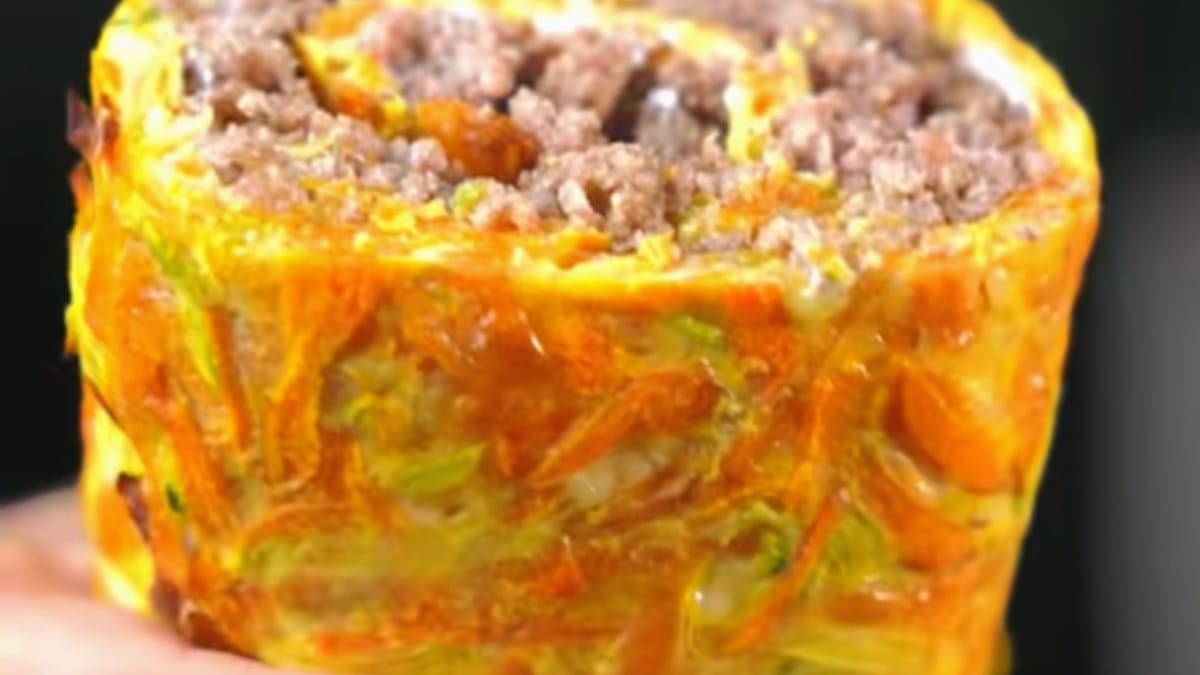 Zucchini and Meat Roll – 60-Minute Recipe